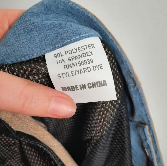 Brickline Khakis Yarn Hybird Shorts 32 NWT - Picture 9 of 10